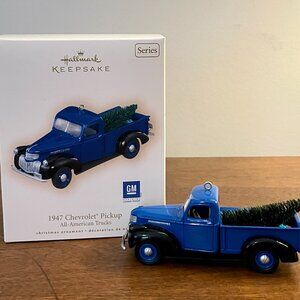 2007, Hallmark Keepsake Ornament, 1947 Chevrolet Pickup, All American Truck, #13